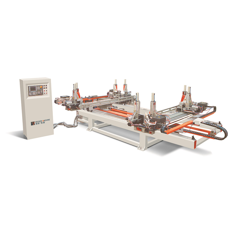 塑料门窗卧式多层数控共挤四角焊接机（DSHP4WD-CNC-3000B）